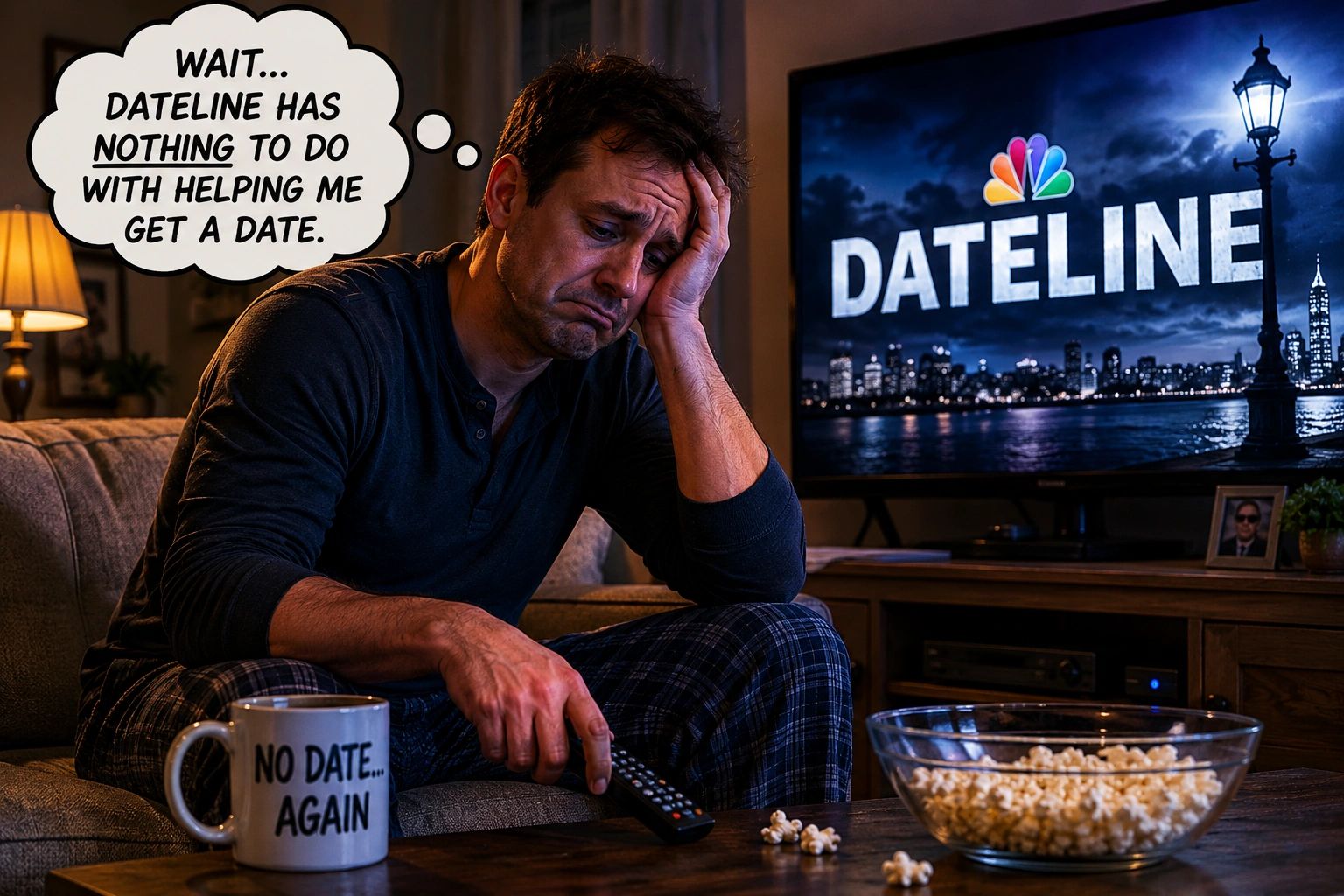 Single Man Who Watches 37 Hours Of Dateline, Remains Dateless